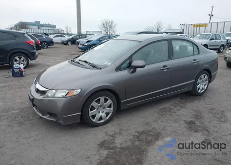2009 Honda Civic Lx z USA, uszkodzony, nr VIN 1HGFA16589L004679
